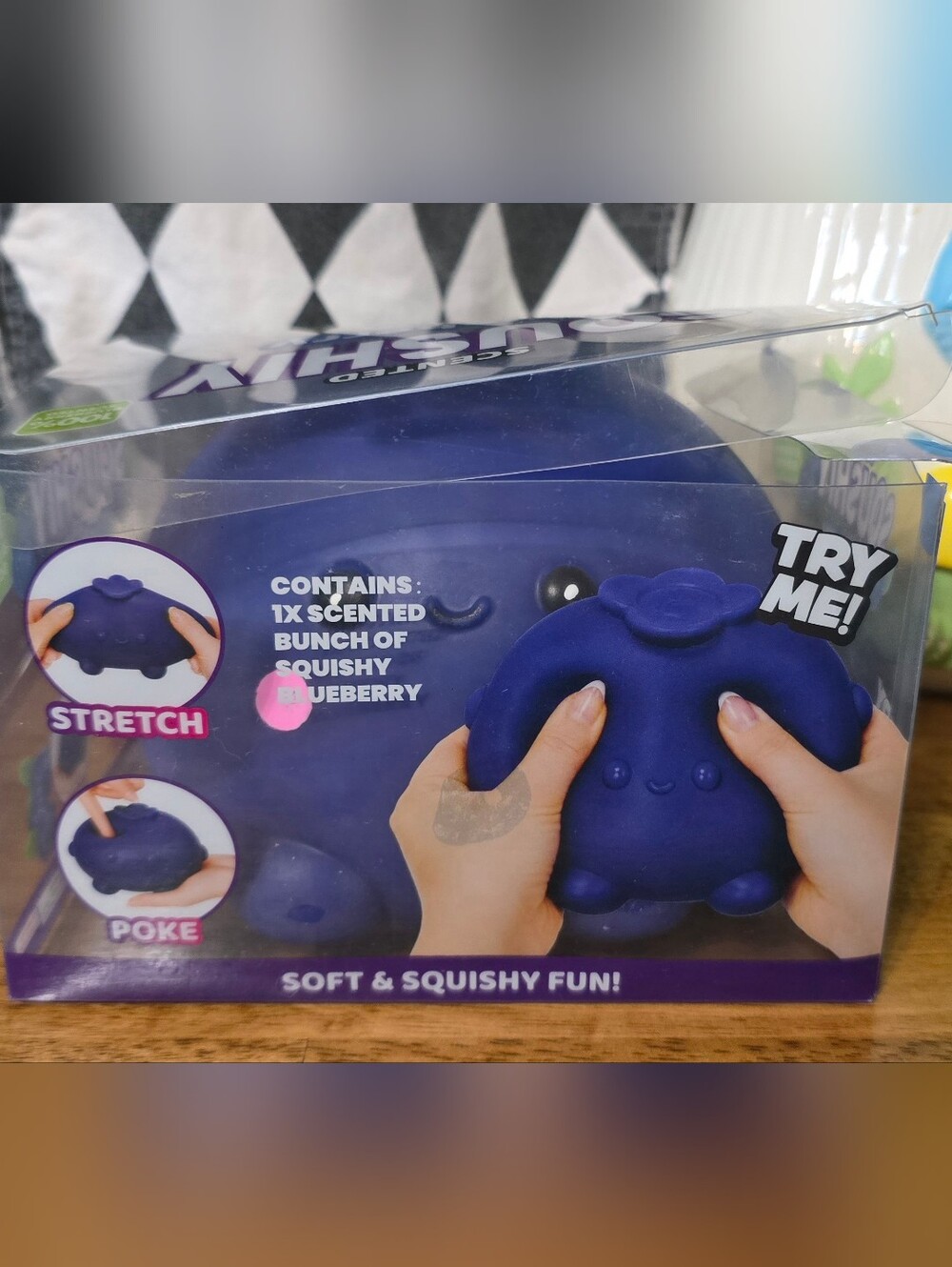 Jumbo Blueberry Squishy Toy
